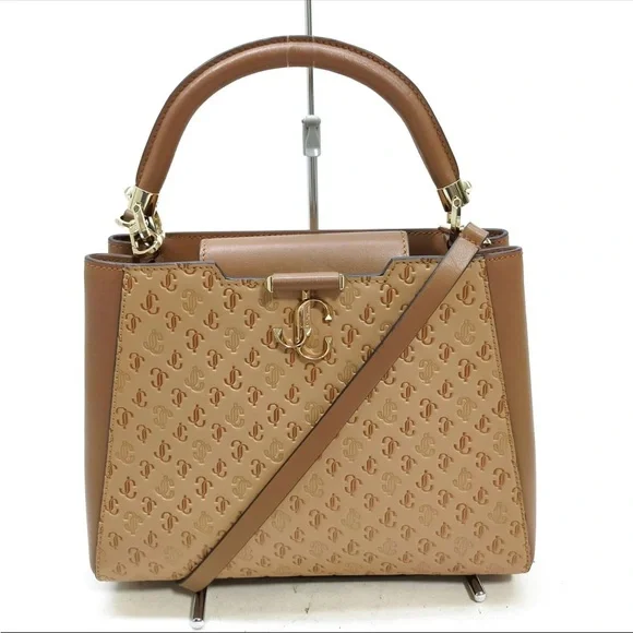 JIMMY CHOOSE Varenne Leather Bag - Picture 1 of 8